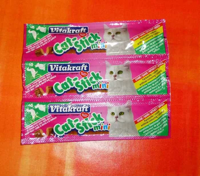 Vitakraft Cat-Stick Mini Ente Kaninchen