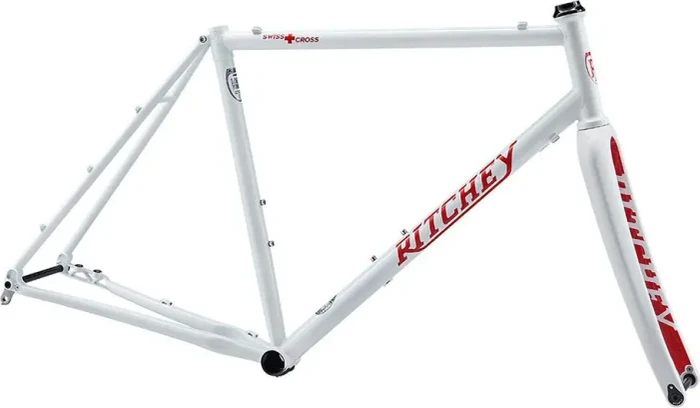 Ritchey Swiss Cyclocross/Gravelbike Rahmenset weiß/rot