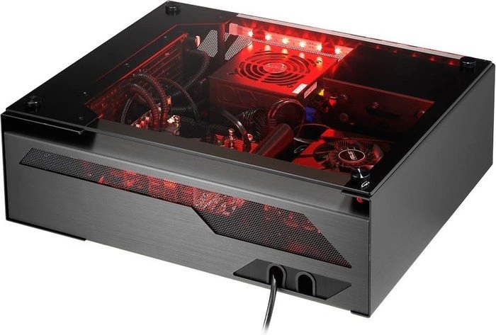 Lian Li PC-O5S schwarz, Glasfenster, Mini-ITX
