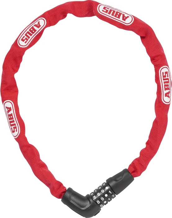 ABUS 5805C/75 Kettenschloss, Zahlenkombination rot (72495)