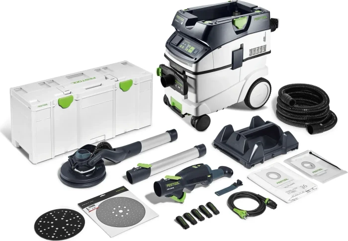Festool LHS 2 225 EQI/CTL 36-Set Planex Elektro-Wand-/Deckenschleifer inkl. Systainer + Absaugsystem