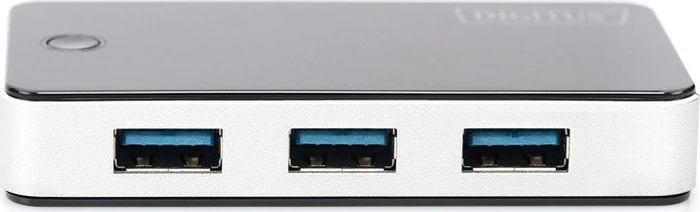 Digitus USB-Hub, 4x USB-A 3.0, USB 3.0 Micro-B [Buchse]