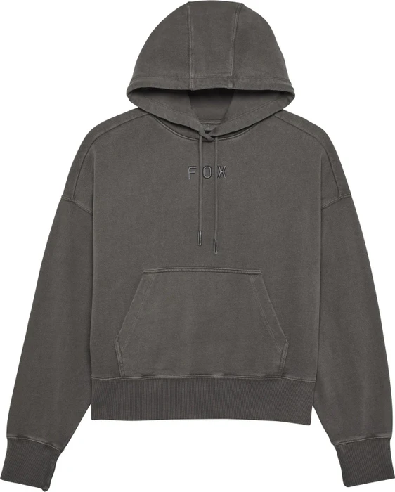 Fox Racing Wordmark Oversized Hoodie pewter grey (Damen)