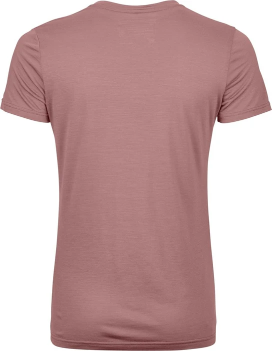 Ortovox 120 Cool Tec Mountain Stripe Funktionsshirt kurzarm dusk rose (Damen)
