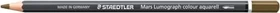 Staedtler Mars Lumograph colour aquarell 104 Aquarellstift goldbraun, Kartonetui, 6er-Pack