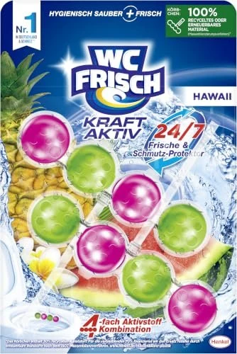 Henkel WC Frisch Kraft Aktiv Hawaii WC-Duftspüler, 1 Stück