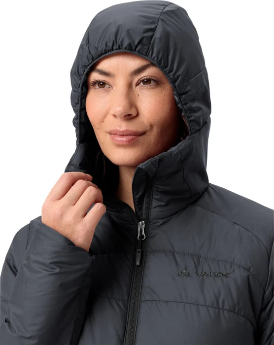 Vaude Neyland Insulated Hooded Funktionsjacke phantom black (Damen)