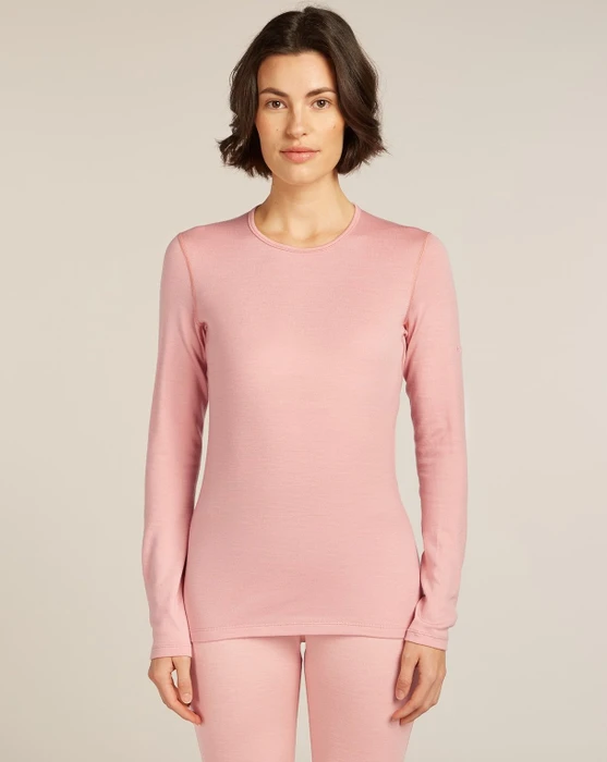 Icebreaker Merino 260 Tech Funktionsshirt langarm blush (Damen)