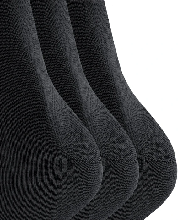 Falke Family Socken schwarz, 3 Paare (Damen)
