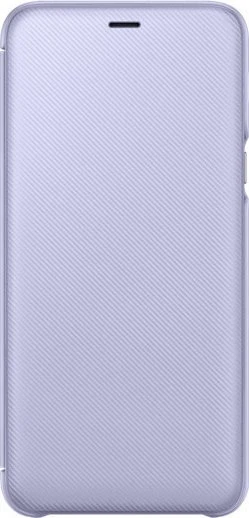 Samsung Flip Wallet für Galaxy A6+ (2018) violett