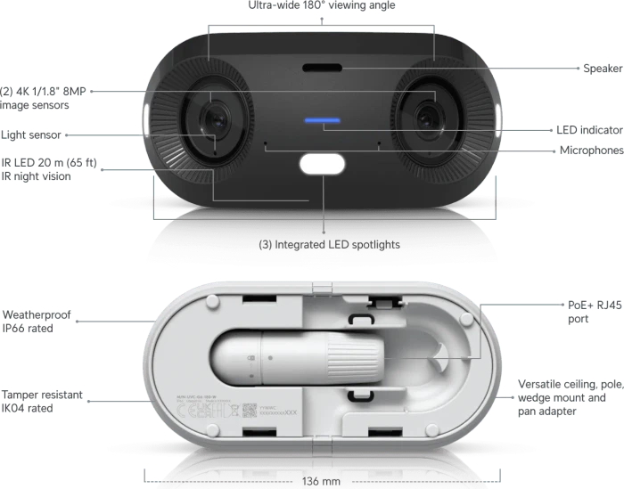 Ubiquiti UniFi G6 180, weiß