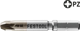 Festool PZ 3-50 CENTRO/2 Pozidriv Bit 1/4", PZ3x50mm