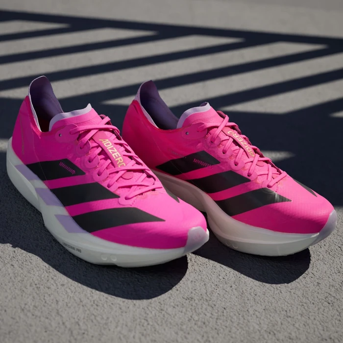 adidas Adizero Takumi Sen 10 shock pink/aurora black/powder plum (Damen)