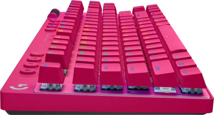 Logitech G PRO X TKL Lightspeed, rosa, GX-BROWN, USB/Bluetooth, DE