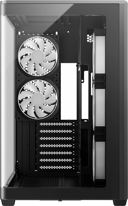 DeepCool CG590U 5F, schwarz, Glasfenster