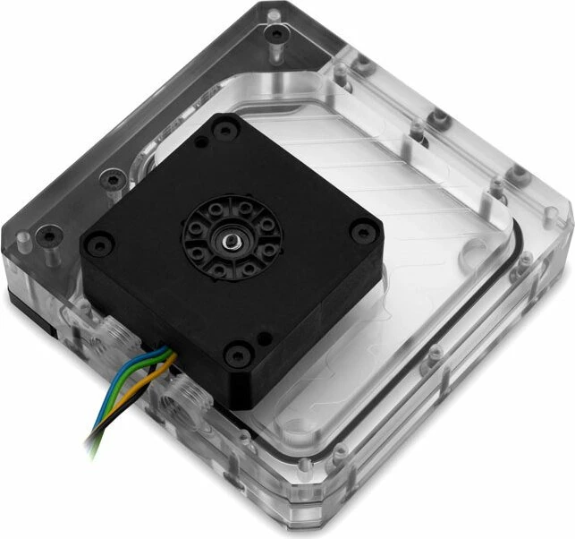 EK Water Blocks Quantum Line EK-Quantum Kinetic FLT 120 DDC PWM D-RGB, Acryl, mit Pumpe