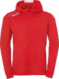 Kempa Player Hood Trainingsjacke rot/white