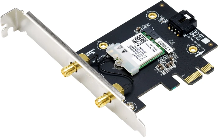 ASUS PCE-AX1800, 2.4GHz/5GHz WLAN, Bluetooth 5.2 LE, PCIe 2.0 x1