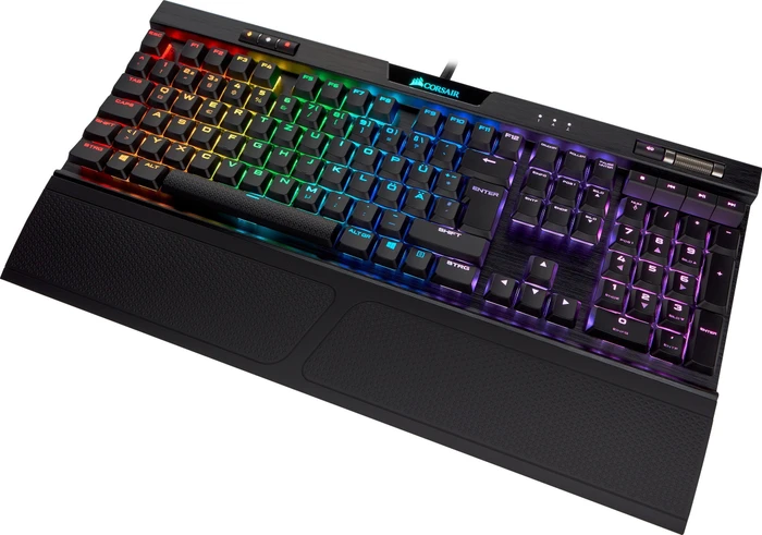 Corsair Gaming K70 RGB MK.2 Low Profile, MX LOW PROFILE RGB RED, USB, DE