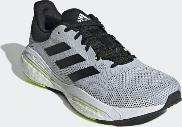 adidas Solar Glide 5 cloud white/core black/pulse lime (Herren)
