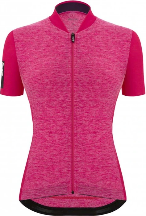 Santini Colore Puro Trikot kurzarm rosa (Damen)