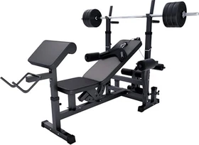 Gorilla Sports Universal 100kg Kraftstation schwarz