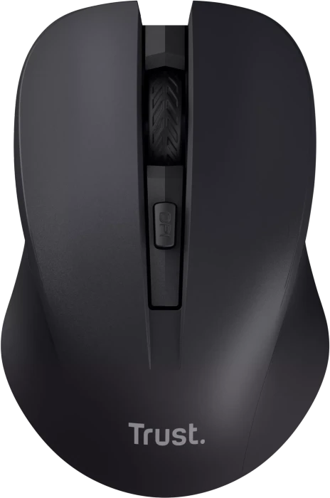 Trust Mydo Silent Wireless Mouse schwarz, ECO zertifiziert, USB