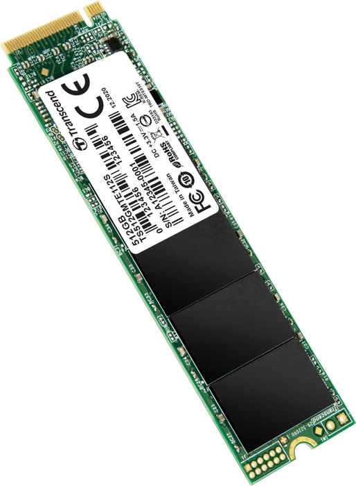 Transcend MTE112S SSD 512GB, M.2 2280 / M-Key / PCIe 3.0 x4