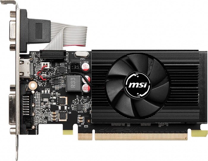 MSI GeForce GT 730, N730K-2GD3/LP, 2GB DDR3, VGA, DVI, HDMI