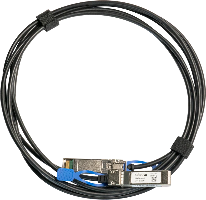 MikroTik Direct Attach Cable 25G 3m LAN-DAC, Twinax, SFP28
