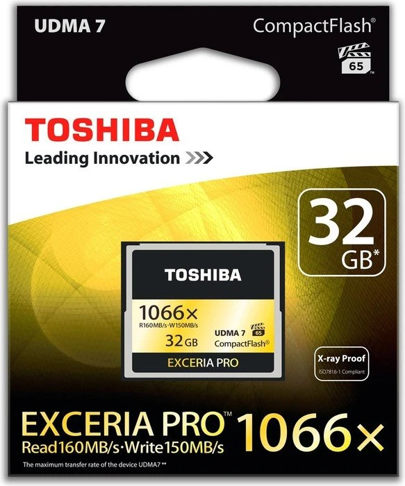 Toshiba Exceria Pro C501 R160/W150 32GB