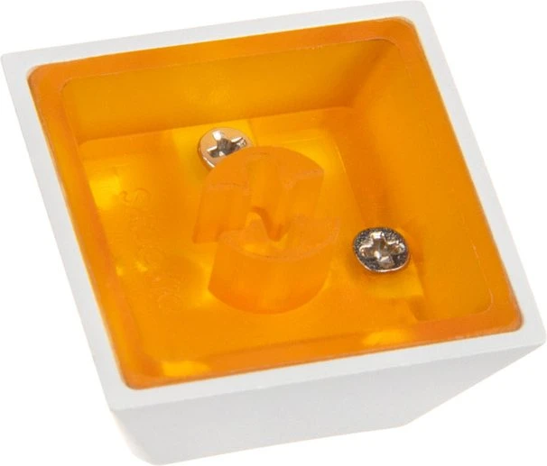 Zomoplus Keycap ESC, Aluminium, orange/weiß, 1 Taste