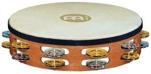 Meinl Recording-Combo Goat-Skin Wood Tambourine 2 Rows