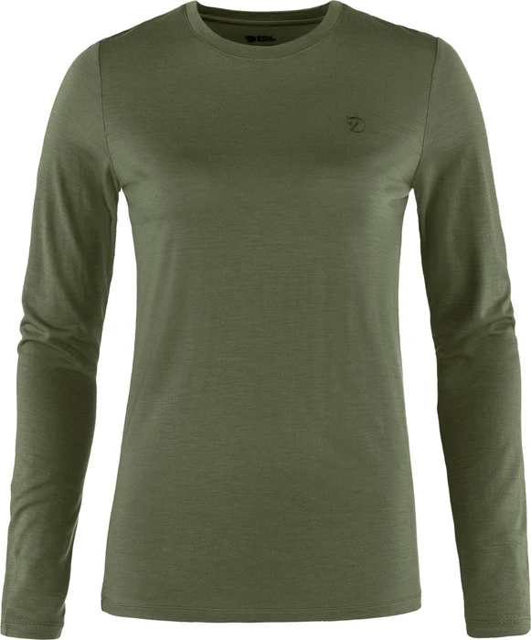 Fjällräven Abisko Wool Funktionsshirt langarm laurel green (Damen)