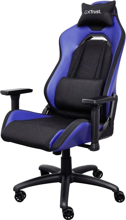 Trust Gaming GXT 714B Ruya Gamingstuhl, schwarz/blau
