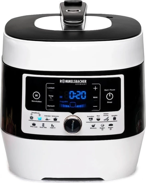 Rommelsbacher MD 1000 Multikocher mit Dampfdruck