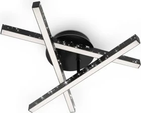 Briloner Rey LED Deckenleuchte 15W 40cm schwarz