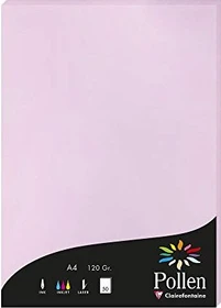 Clairefontaine Pollen Universalpapier violett, A4, 120g/m², 50 Blatt