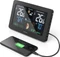 Hama Premium Funkwetterstation mit LED-Farbdisplay und USB-Ladefunktion, digital Vorschaubild