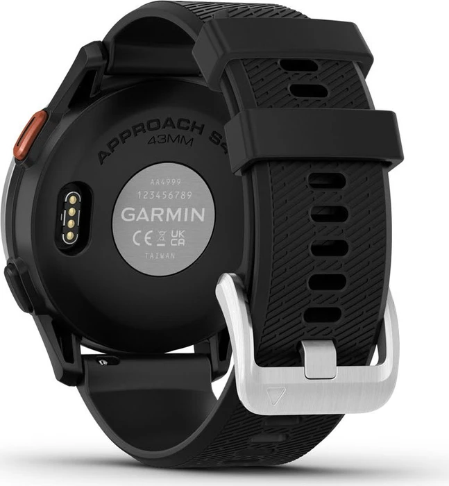 Garmin Approach S44 GPS-Golfuhr silber/schwarz