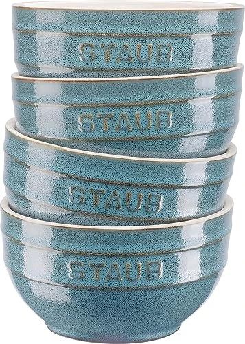 Zwilling Staub Ceramique Schale 400ml antik-türkis, 4 Stück