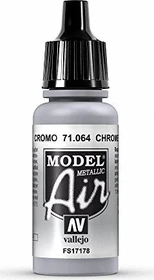 Vallejo Model Air 064 chrome, 17ml