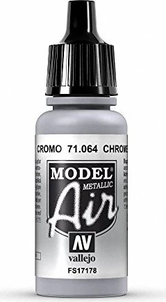 Vallejo Model Air 064 chrome, 17ml