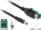 DeLOCK PoweredUSB Kabel Stecker 12V auf 1x Hohlstecker, 1m Vorschaubild