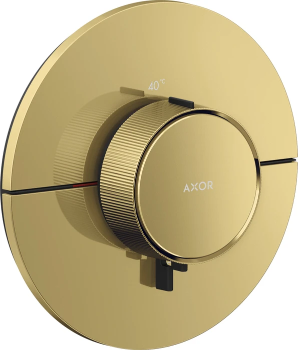 Hansgrohe Axor ShowerSelect ID rund Thermostat polished gold optic