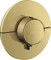 Hansgrohe Axor ShowerSelect ID rund Thermostat polished gold optic Vorschaubild