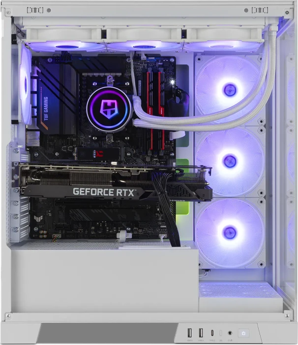 Nox Xtreme Hummer Glock White, Glasfenster
