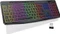 Tecurs Kabellose Gaming Tastatur, schwarz, LEDs RGB, DE Vorschaubild