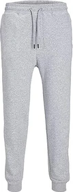 Jack & Jones Regular Fit Trainingshose lang light grey melange (Herren)