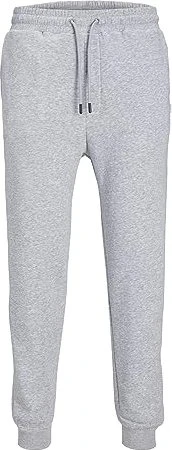 Jack & Jones Regular Fit Trainingshose lang light grey melange (Herren)
